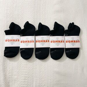 NWT Bombas 5 Pairs Bundle Pack Ankle Socks Size Medium